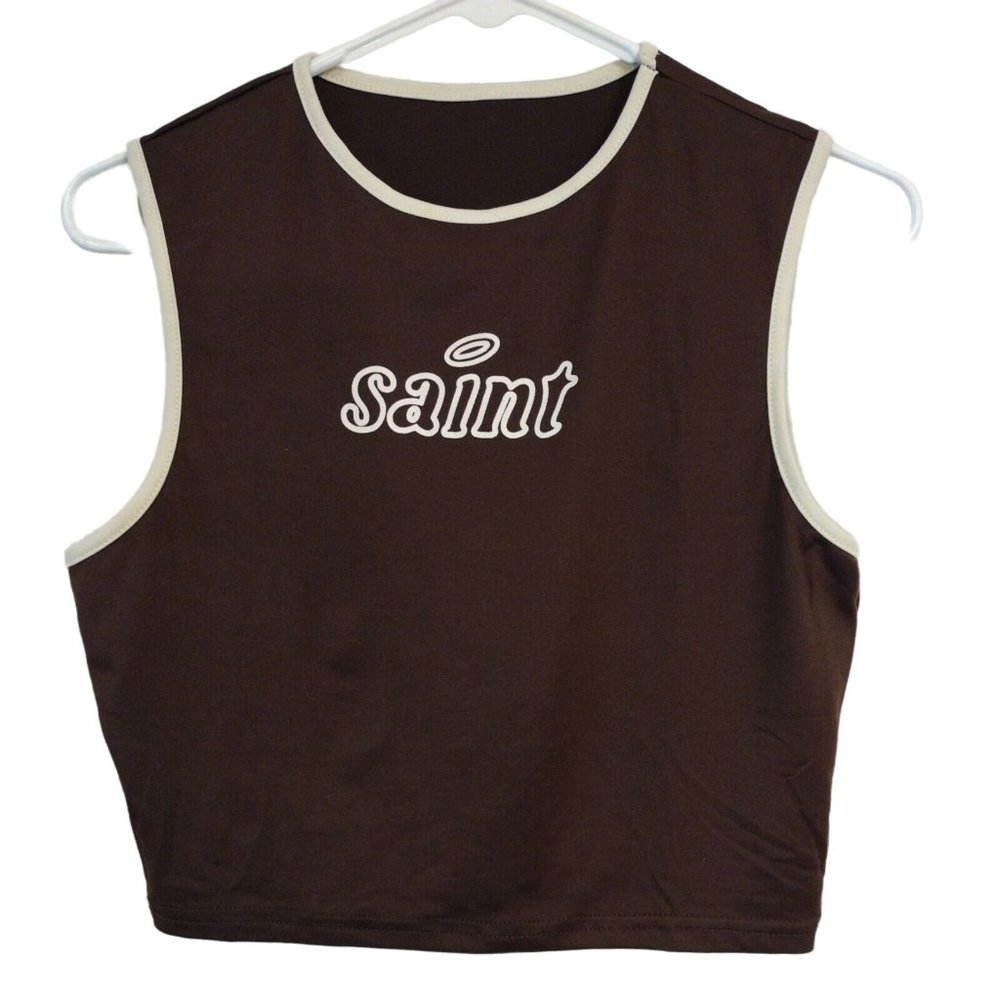 Blush Mark Women's Medium Brown Flare Leg Lounge Set